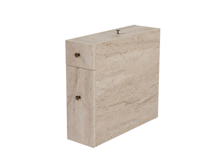 Badezimmermöbel aus Holz "Calencia" - 20 x 60 x 55 cm - Beige