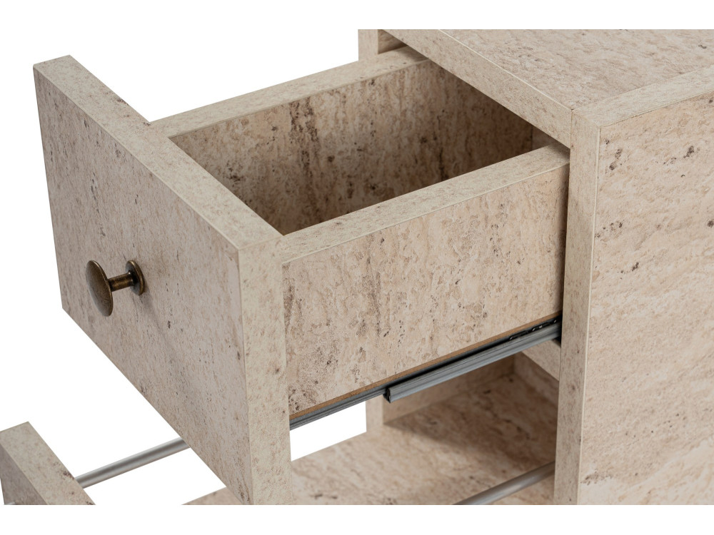Badezimmermöbel aus Holz "Calencia" - 20 x 60 x 55 cm - Beige