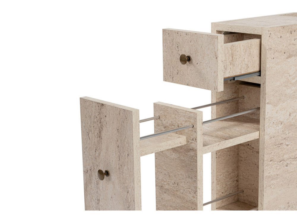 Badezimmermöbel aus Holz "Calencia" - 20 x 60 x 55 cm - Beige