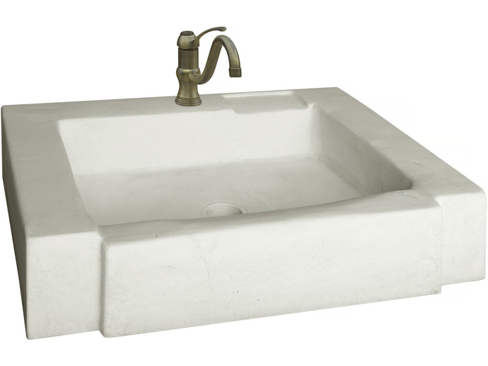 Spüle "Modena" - rekonstituierter Stein - 74 x 57 x 15.5 cm