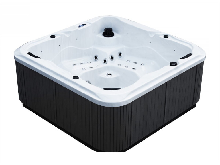 Led Spa "Ornella" - 5 Plätze - 2.15 x 2.15 x 0.88 m