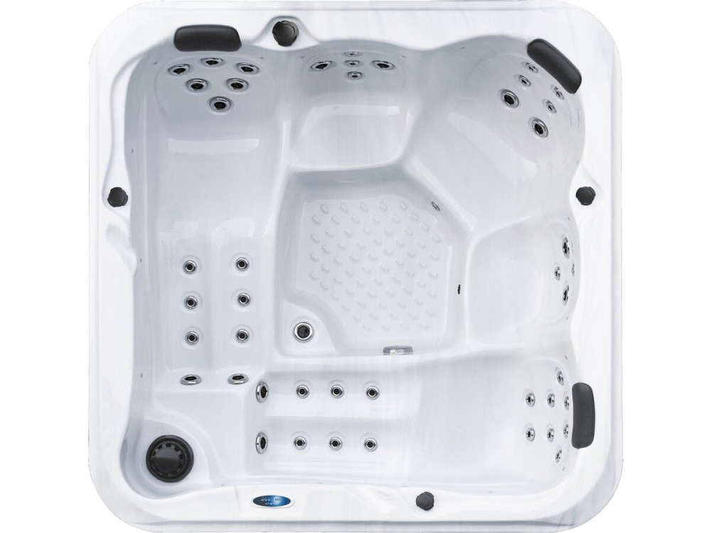 Led Spa "Ornella" - 5 Plätze - 2.15 x 2.15 x 0.88 m