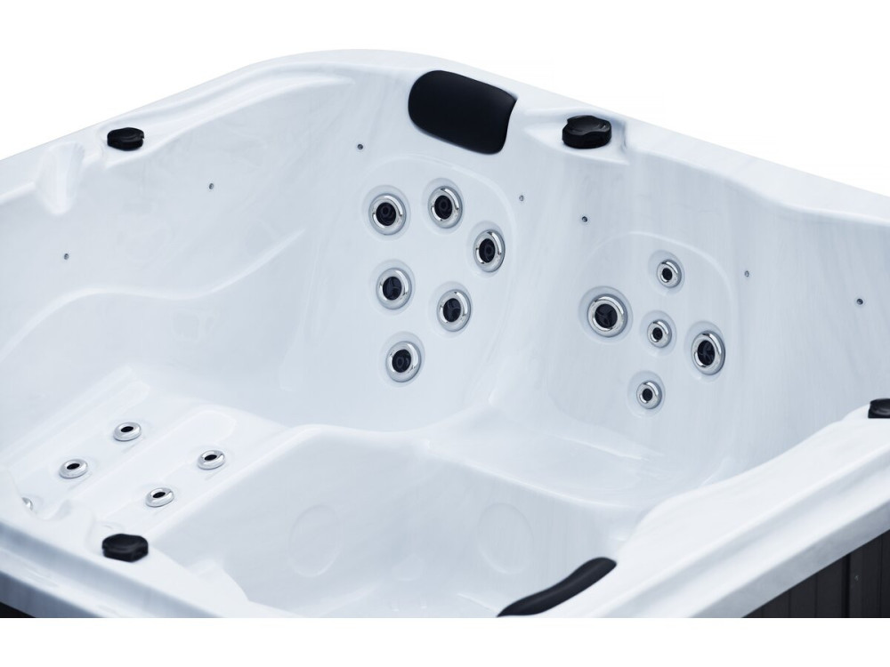 Led Spa "Ornella" - 5 Plätze - 2.15 x 2.15 x 0.88 m