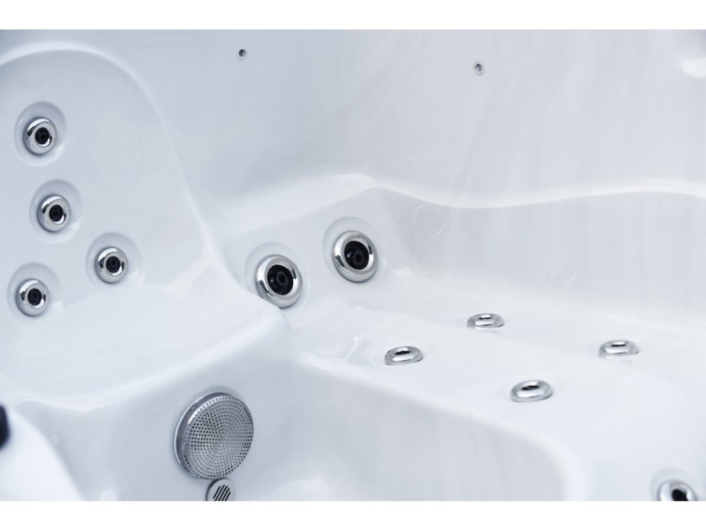 Led Spa "Ornella" - 5 Plätze - 2.15 x 2.15 x 0.88 m