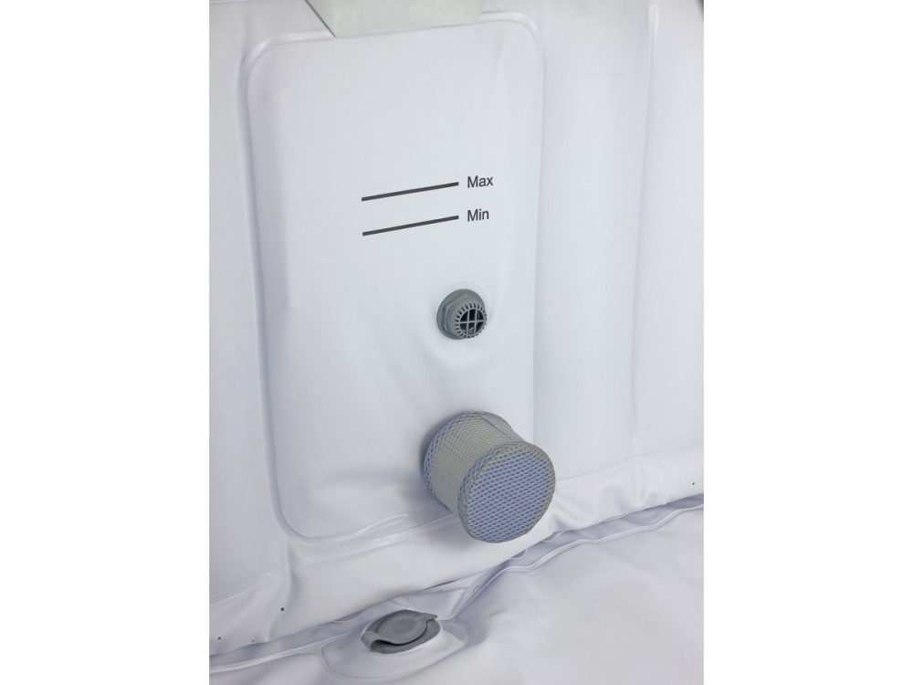 AUFBLASBARER WHIRLPOOL MONAC AUS PVC - 6 PERSONEN - TAUPE/CREME