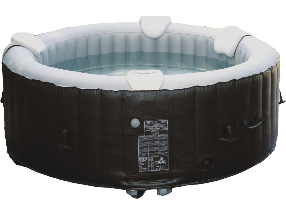 Kopfstützen 2er-Set und 1 Getränkehalter für Whirlpool