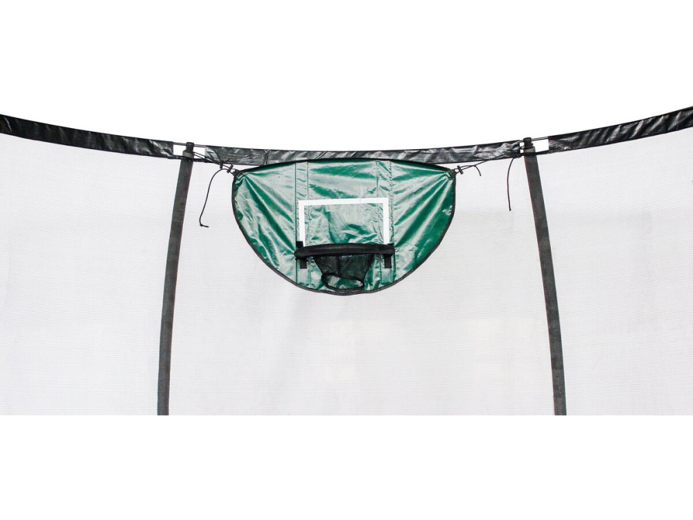 Universeller Basketballkorb für Trampoline "Loopy" - Grün