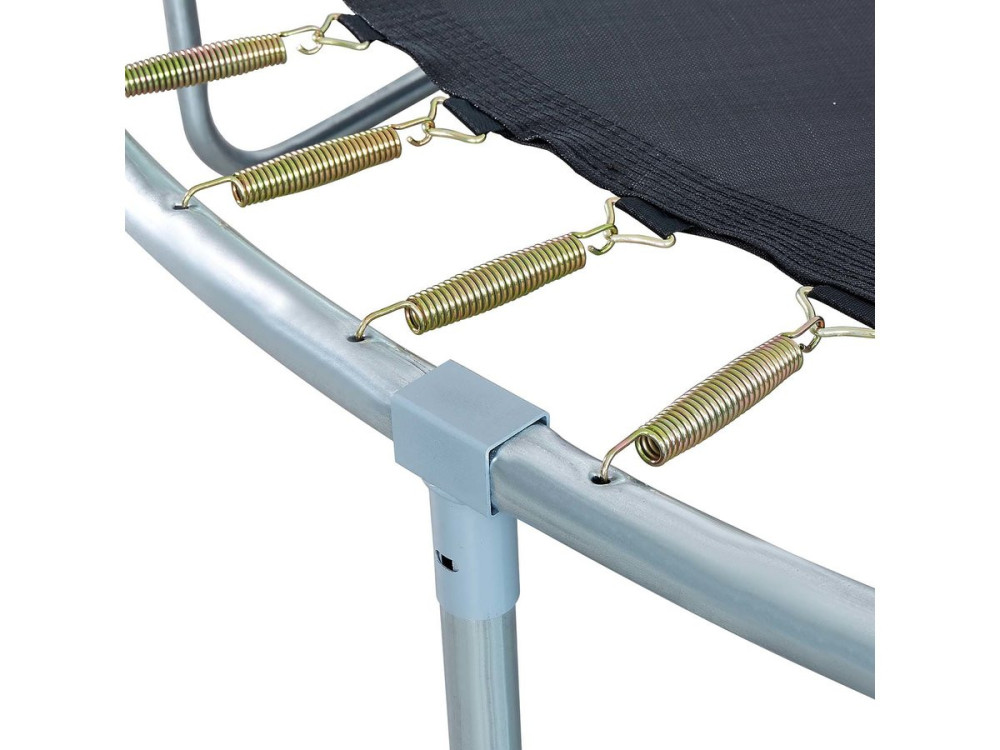 Trampolin "Joycy" - Ø 4,27 m - Mit Netz + Leiter + Abdeckung + Befestigungsset
