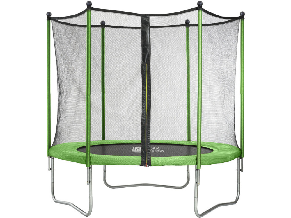 Trampolin "Yoopi" - Ø 2,44 m - Grün