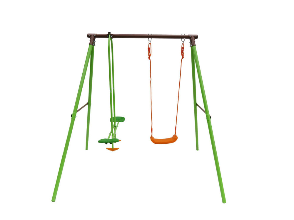 Kinderschaukel aus Stahl "Lola" - 1,96 m - 2 Elemente