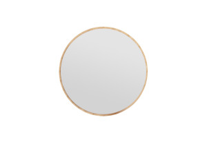 Holzspiegel "Ozze" - 60 x 60 cm - Beige
