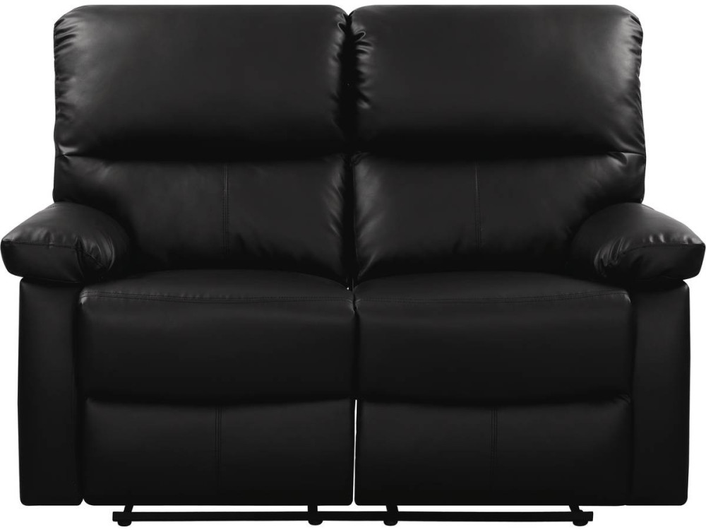 Relax-Sofa "Lincoln" - 147 x 89 x 103 cm - 2-Sitzer - Schwarz