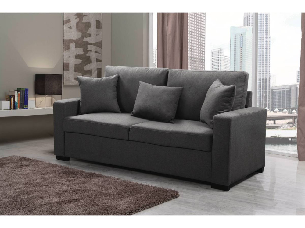 Sofa "Alise" - 3-Sitzer - Grau