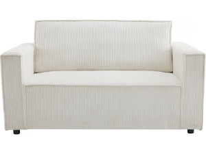 Sofa mit Schlaffunktion aus Cord „Grenelle“ - 2-Sitzer - Beige