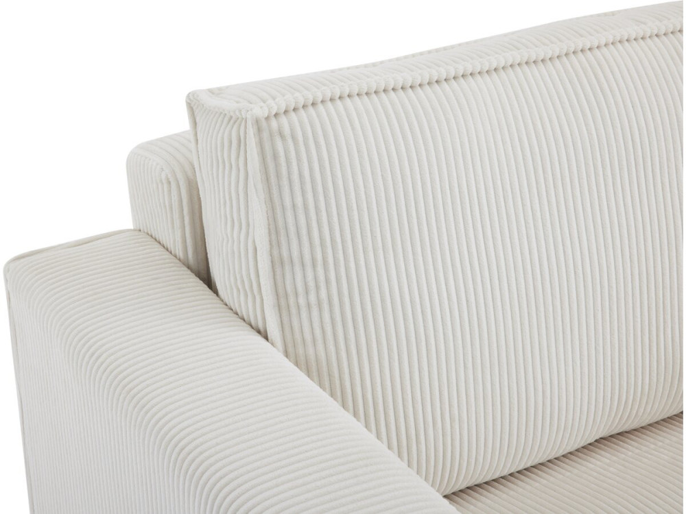 Sofa mit Schlaffunktion aus Cord „Grenelle“ - 2-Sitzer - Beige