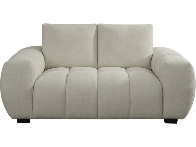 Sofa aus Chenille-Stoff "Cambon" - 2-Sitzer - Beige