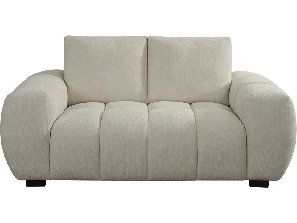 Sofa aus Chenille-Stoff "Cambon" - 2-Sitzer - Beige