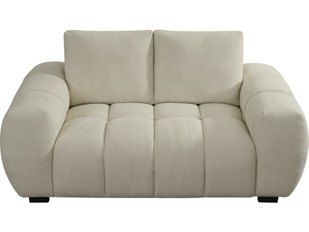 Sofa aus Chenille-Stoff "Cambon" - 2-Sitzer - Beige