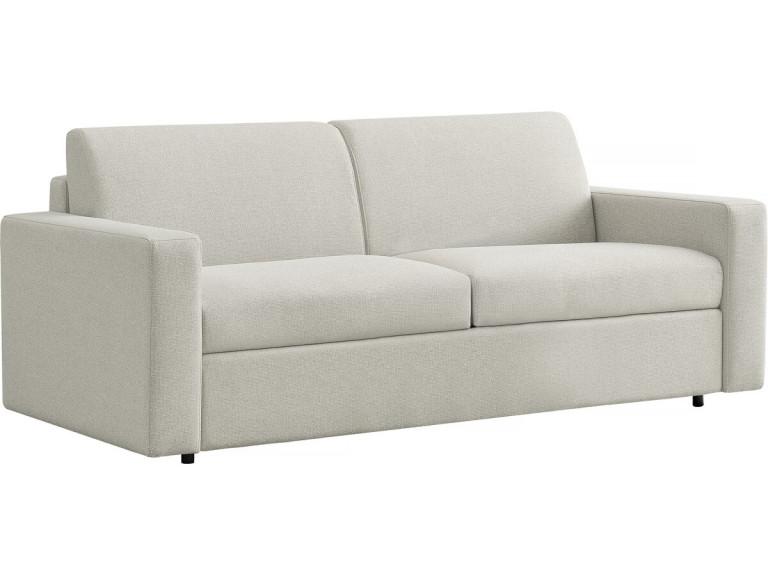 Express-Sofa mit Stoffbezug "Diana" - Liegefläche 140 cm - 3-Sitzer - Beige