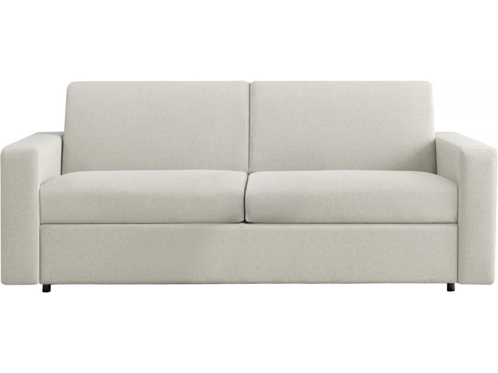 Express-Sofa mit Stoffbezug "Diana" - Liegefläche 140 cm - 3-Sitzer - Beige
