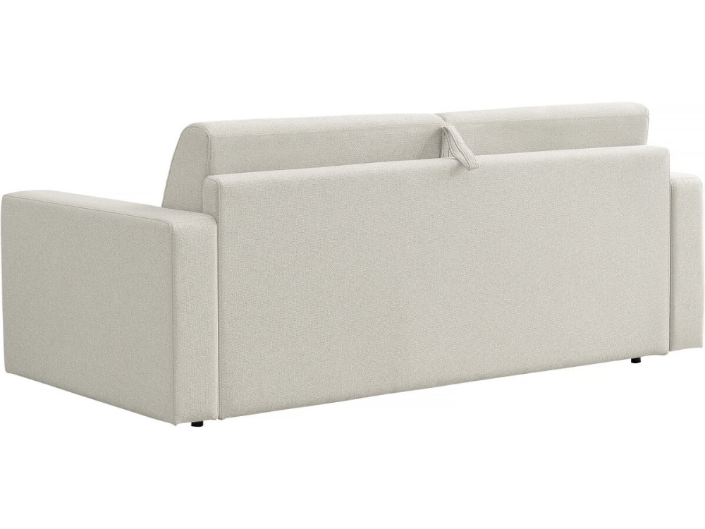 Express-Sofa mit Stoffbezug "Diana" - Liegefläche 140 cm - 3-Sitzer - Beige