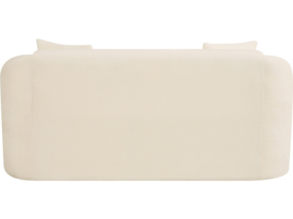 Fixes gerades Sofa aus Stoff "Ondine" - 2-Sitzer - Beige