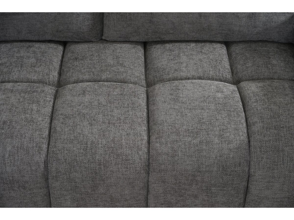 Ecksofa aus Stoff "Monceau" - 3-Sitzer - Grau