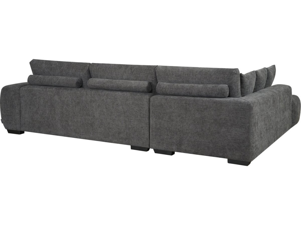 Ecksofa aus Stoff "Monceau" - 3-Sitzer - Grau