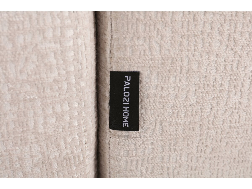 Ecksofa mit Schlaffunktion aus texturiertem Stoff "Montaigne" - 4 Personen - Beige