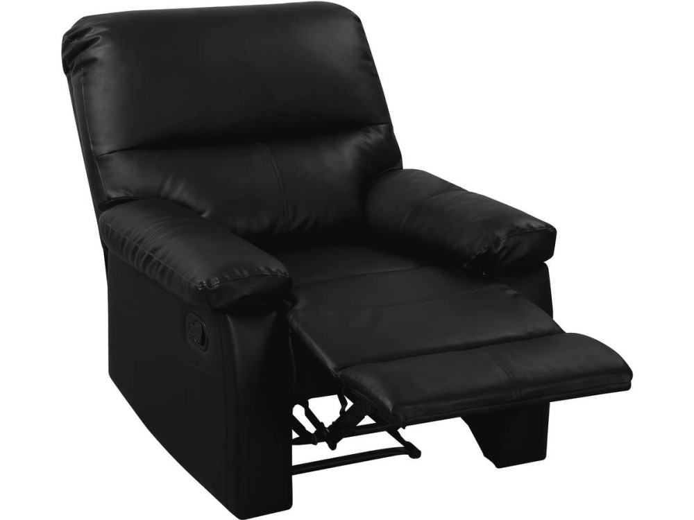 Relax-Sessel "Lincoln" - 90 x 89 x 103 cm - Schwarz