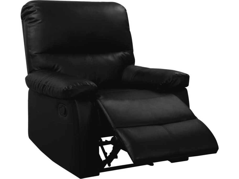 Relax-Sessel "Lincoln" - 90 x 89 x 103 cm - Schwarz