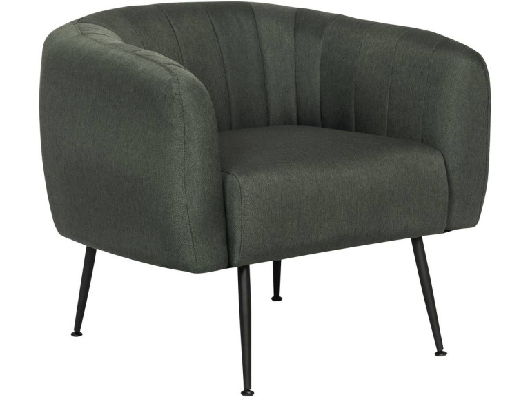 Sessel aus Stoff "Diana" - 1 Person - Dunkelgrau