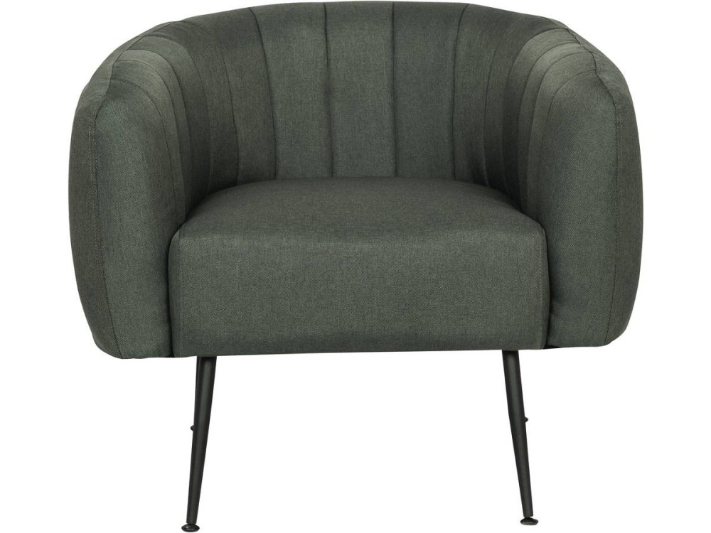 Sessel aus Stoff "Diana" - 1 Person - Dunkelgrau