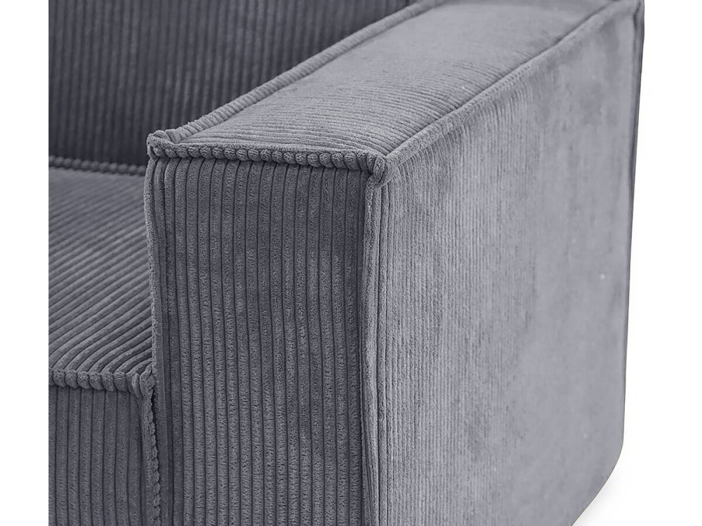 Cord Sessel "Clivia" - Grau