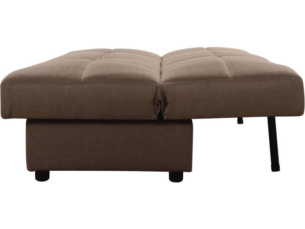 Schlafsofa zum Aufklappen "Enza" - 185 x 84 x 85 cm - 3-Sitzer - Taupe