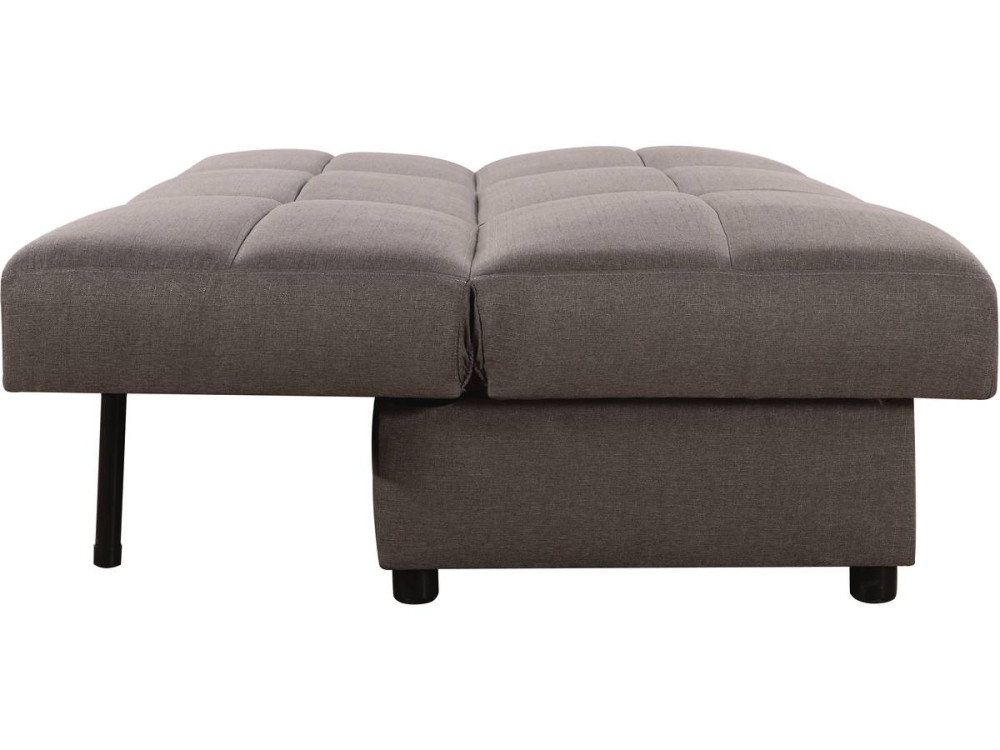 Schlafsofa zum Aufklappen "Enza" - 185 x 84 x 85 cm - 3-Sitzer - Grau