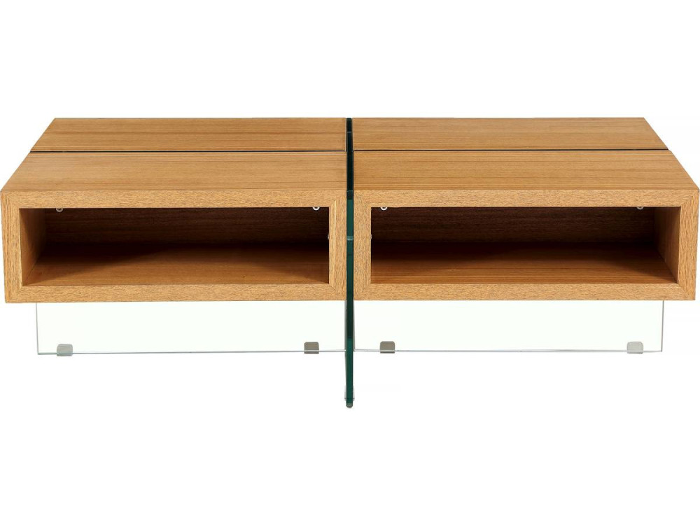 Couchtisch "Milano" - 120 x 60 x 40 cm - Eichenfinish