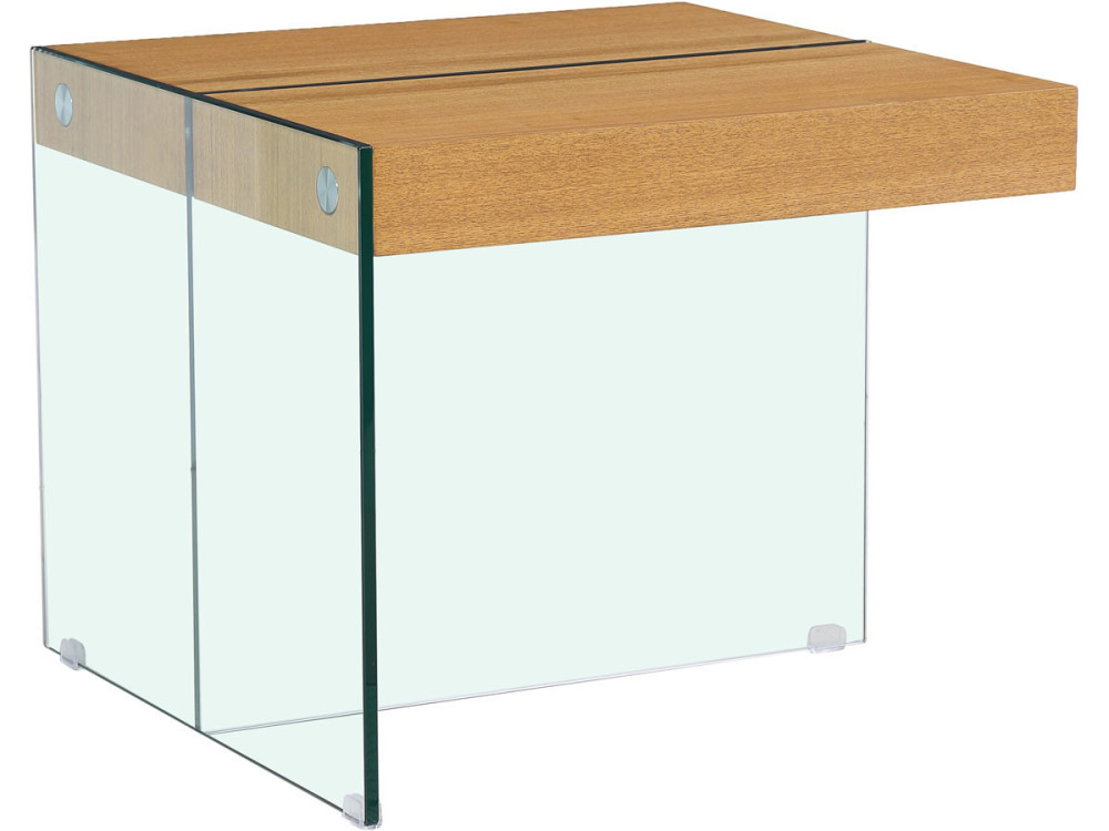 Couchtisch "Agrigento" - 60 x 60 x 50 cm - Eichenfinish