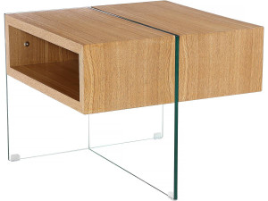 Couchtisch "Venezia" - 60 x 60 x 50 cm -  Eichenfinish
