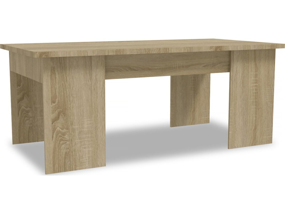 Couchtisch "Diana" - 102 x 50 x 43 cm - Eiche