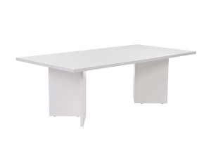 Couchtisch aus Holz "Sabin" 119 x 60 x 40 cm - Weiß