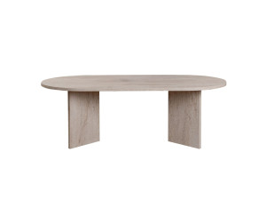 Couchtisch aus Holz „Sable“ – 60 x 119 x 40 cm – Travertin