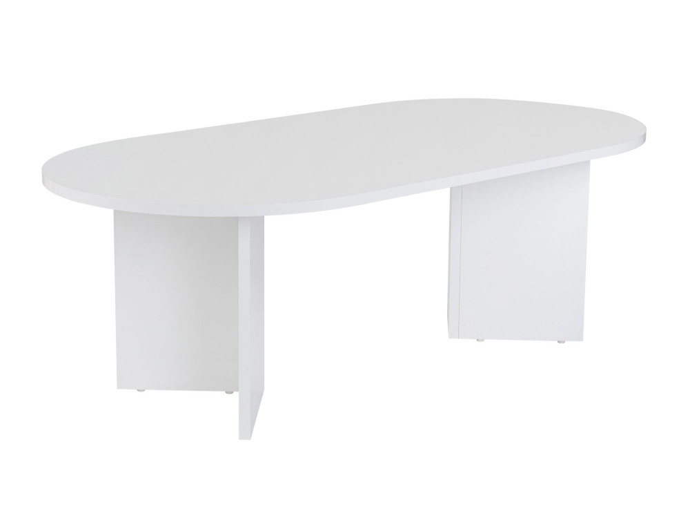 Couchtisch aus Holz „Sable“ – 60 x 119 x 40 cm – Weiß