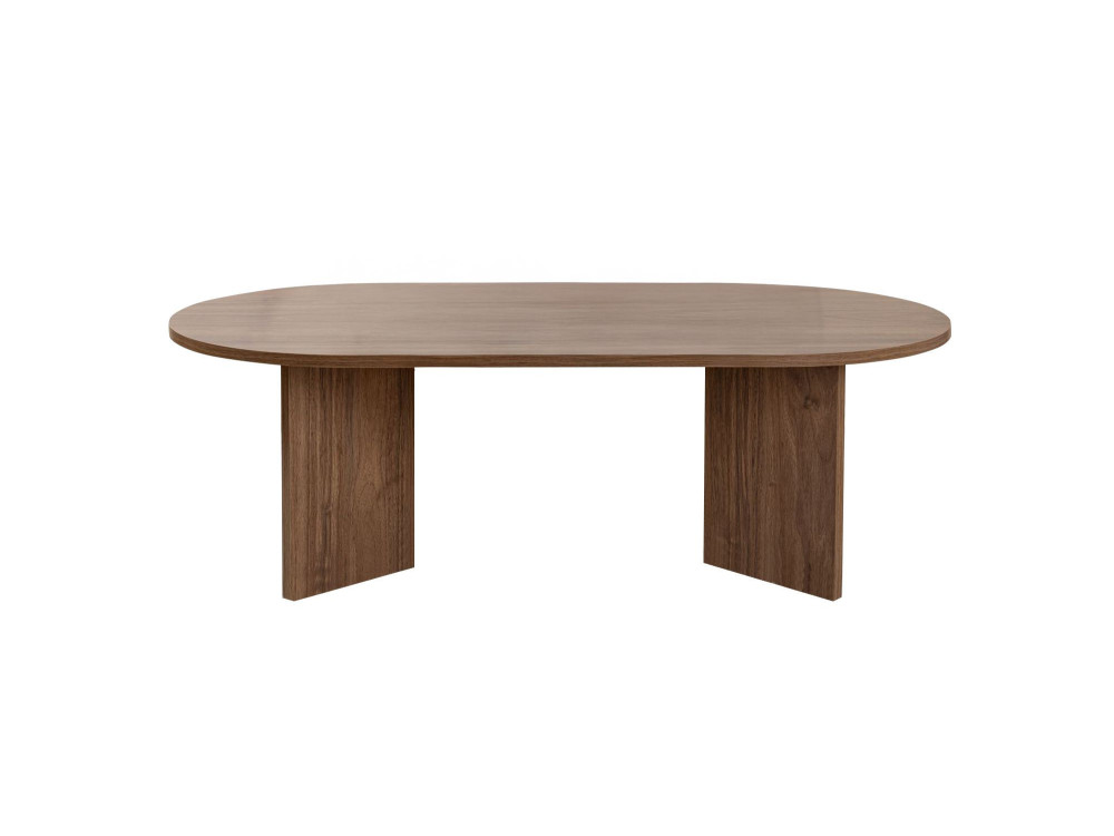 Couchtisch aus Holz „Sable“ – 60 x 119 x 40 cm – Nussbaum