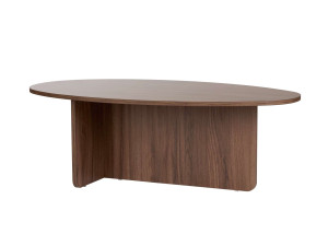 Couchtisch aus Holz "Orba" - 120 x 65 x 40 cm - Walnussholz