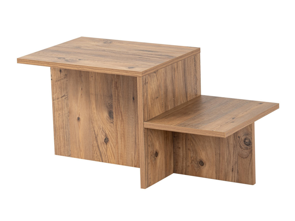 Couchtisch aus Holz "Harmony" 80 x 40 x 40 cm - Atlantische Kiefer