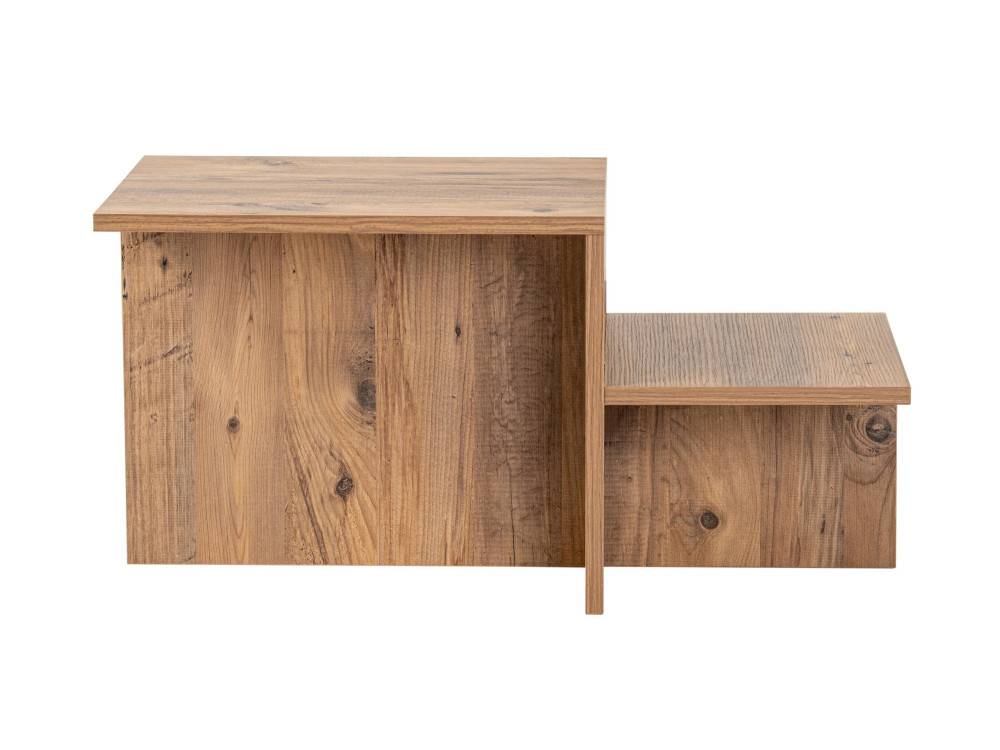 Couchtisch aus Holz "Harmony" 80 x 40 x 40 cm - Atlantische Kiefer