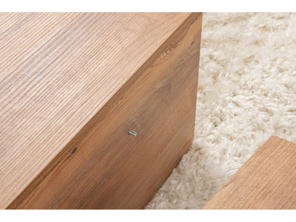 Couchtisch aus Holz „Orion“ – 90 x 60 x 30 cm – Atlantische Kiefer