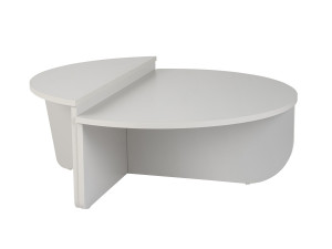 Couchtisch aus Holz „Orion“ – 90 x 60 x 30 cm - Weiß