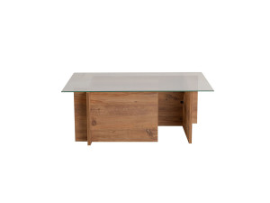Couchtisch „Vetrino“ aus Holz – 105 x 65 x 40 cm – Atlantische Kiefer